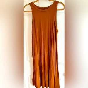 A New Day Dress - Size Large - Gold